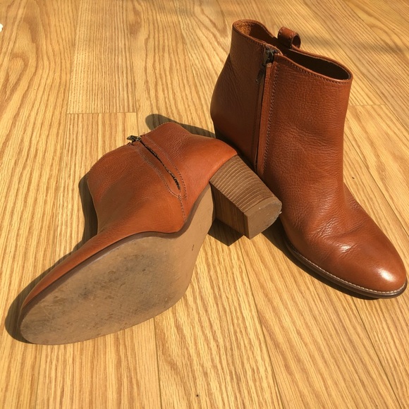 Leather Ankle Boots - Picture 2 of 4